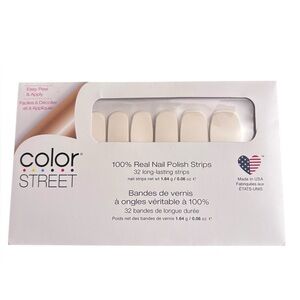 Color Street Clear As Day Nail Polish Strips . New in package.